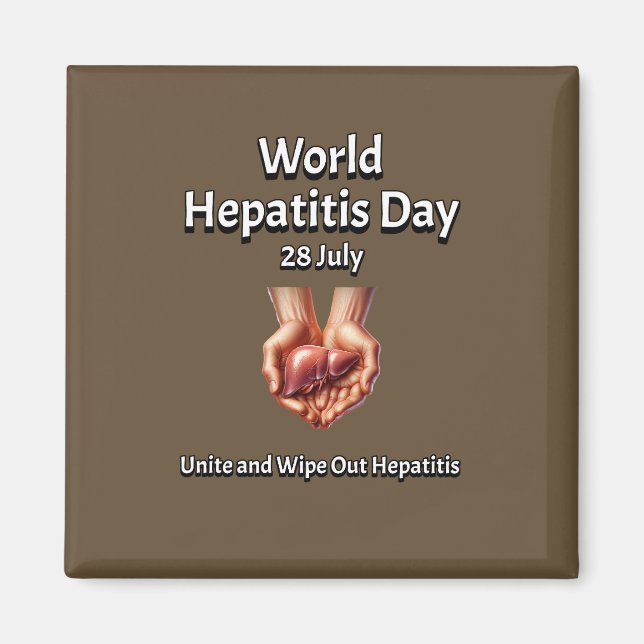 Imã Dia Mundial da Hepatite. Unir e eliminar a Hepatit (Frente)
