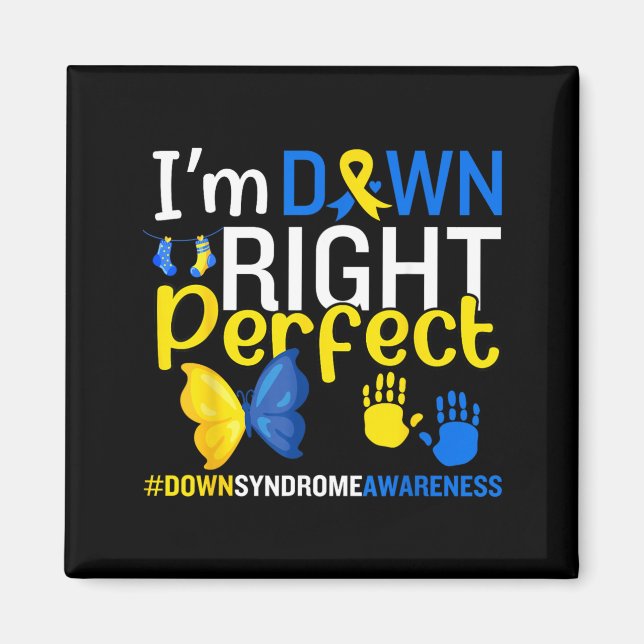 Imã Dia Mundial da Síndrome de Down 21 de Março Down C (Frente)