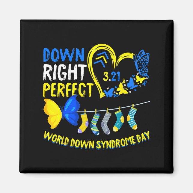 Imã Dia mundial da síndrome de down marcha 21 down dir (Frente)