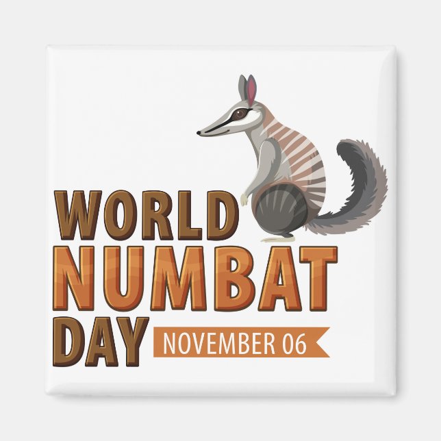 Imã Dia Mundial dos Números (Frente)