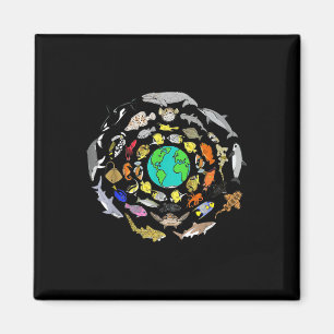 Imã Dia Mundial dos Oceanos Dia da Vida Ambiental da T