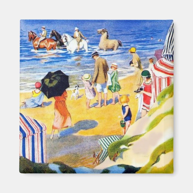 Imã Dia na praia (Frente)