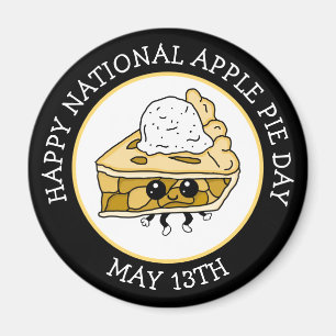 Imã Dia Nacional da Pizza de Apple Dia maio 13