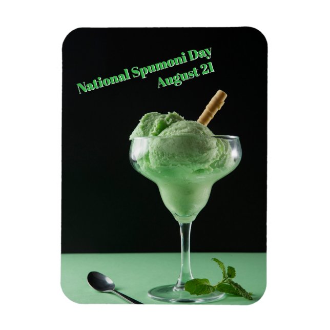 Ímã Dia Nacional do Spumoni (Vertical)