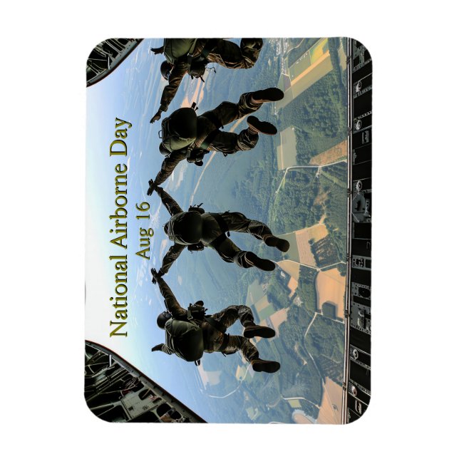 Ímã Dia Nacional do Transporte Aéreo (Vertical)