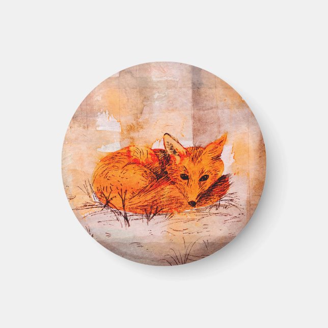 Imã dia nebuloso, raposa pequena (Frente)