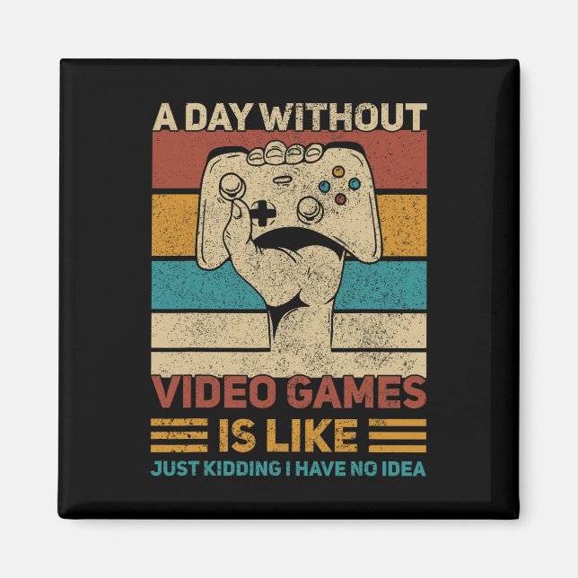 Imã Dia sem videogame Garoto Jogando Roupa (Frente)