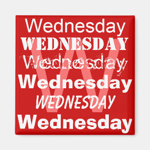 Imã Dia útil de quarta-feira do ímã da semana