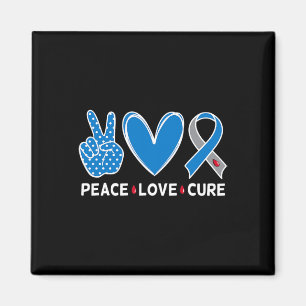 Imã Diabetes Guerreiro Consciência Azul Paz Amor Cura