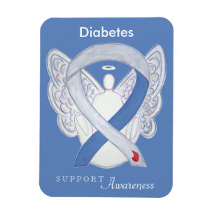 Ímã Diabetes Sensibilização Friso Imãs de geladeira de