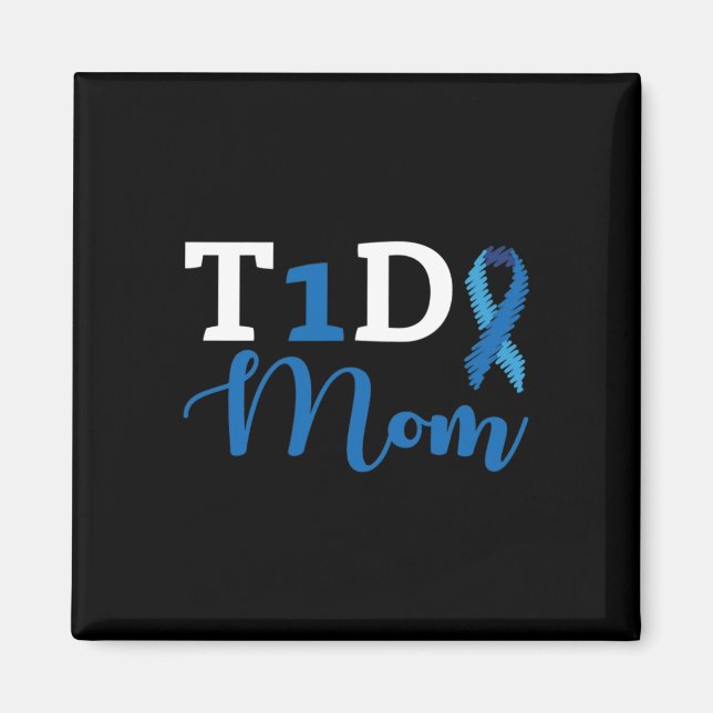 Imã Diabetes Tipo 1 - Diabetes T1D Mãe 1 (Frente)