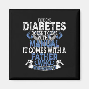 Imã Diabetes Tipo 1 Sensibilização Diabética T1D Homen