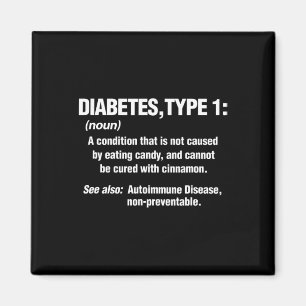 Imã Diabetes Tipo 1 T1D Difusão Diabetes Definição