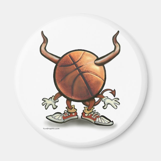 Imã Diabo de Basquete (Frente)