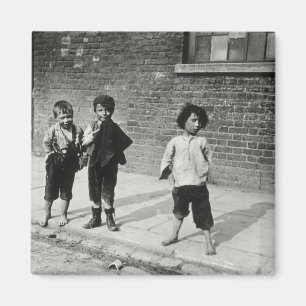 Imã Diabretes de rua em Lambeth (foto de b/w)