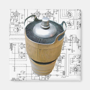 Imã Diagrama esquemático transmissor cerâmico do tub