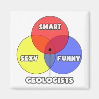 Imã Diagrama Venn.. Geólogos