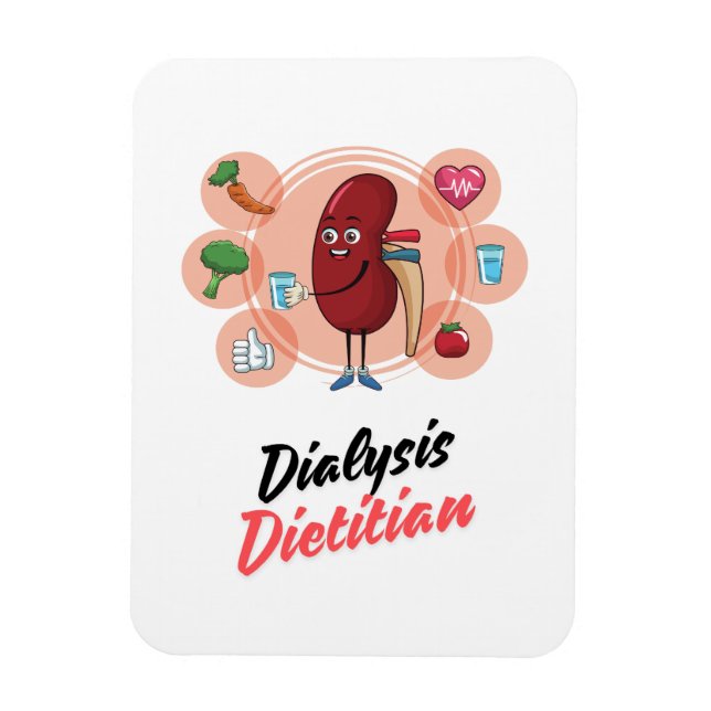 Ímã Dialysis Dietician (Vertical)
