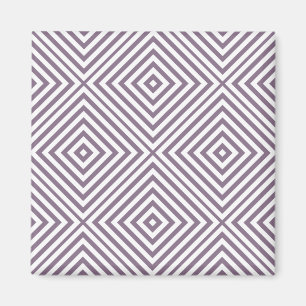 Imã Diamante Chevron da lavanda