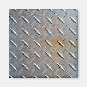 Imã Diamante de aço Padrão metálico