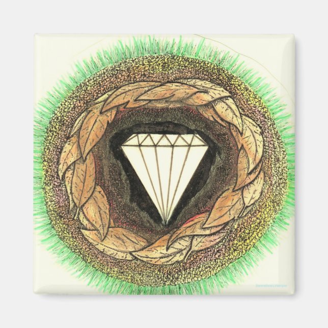 Imã Diamante é formado sob pressão do Excelente (Frente)