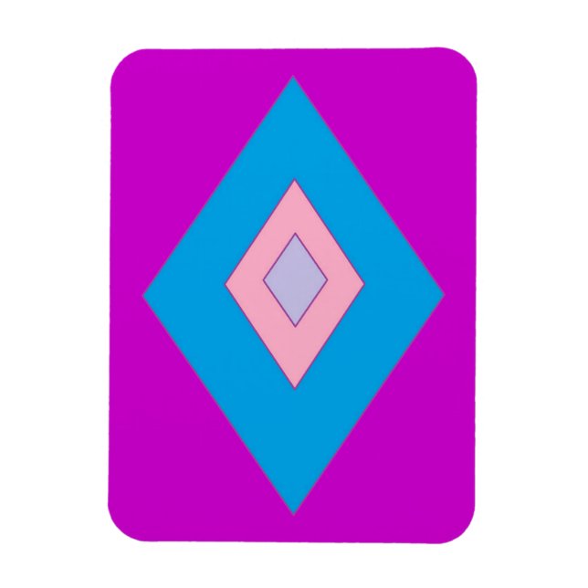 Ímã Diamantes (Vertical)