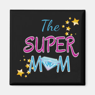Imã Diamantes da Super Mãe dia de as mães belo texto