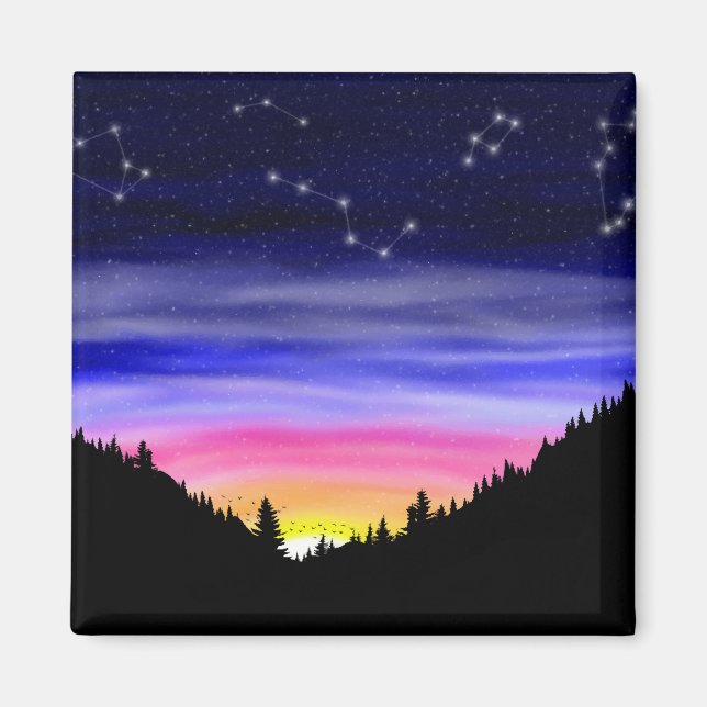 Imã Diamond Night Magnet (Frente)