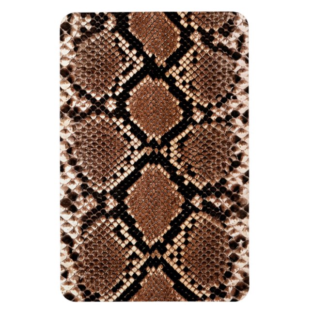 Ímã Diamond Rattlesnake Cobra Skin (Vertical)