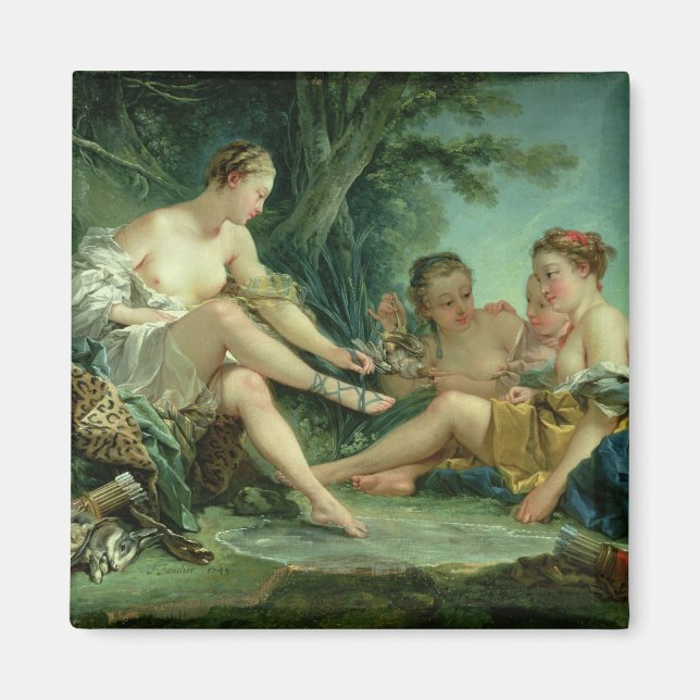 Imã Diana depois da Caça, 1745 (Frente)