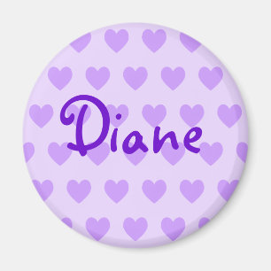 Imã Diane no roxo