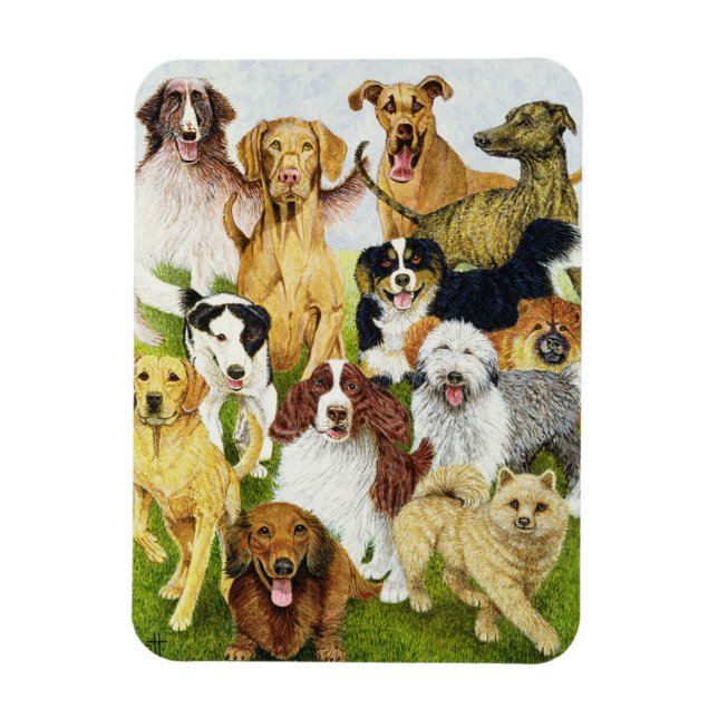 Ímã Dias Cães (Vertical)