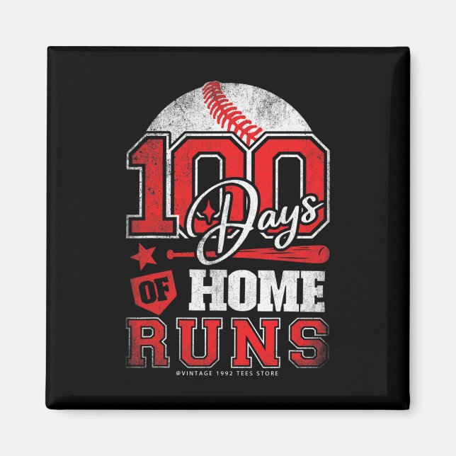 Imã Dias De Casa Executa Beisebol Boys Crianças 100º D (Frente)