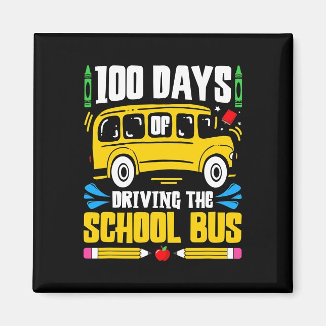 Imã Dias De Condução De Ônibus Escolar (Frente)