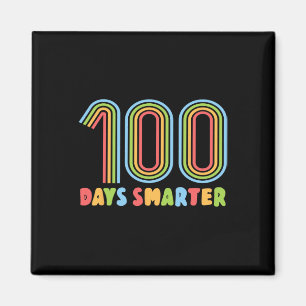 Imã Dias De Escola Arco-Íris 100 Dias Mais Inteligente