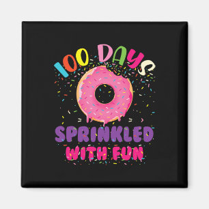 Imã Dias Empurrados Com Rosquinhas Divertidas Feliz 10