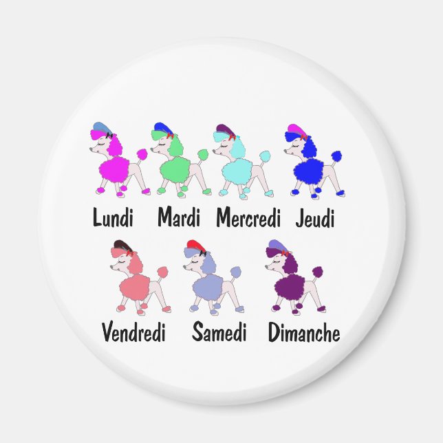Imã Dias Franceses da Semana (Frente)