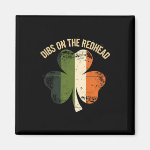 Imã Dibs Na Ruiva - Dia de São Patrício 2025 Irlandês