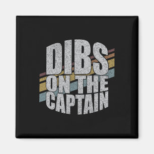 Imã Dibs No Capitão Engraçado Amante De Barco De Barco