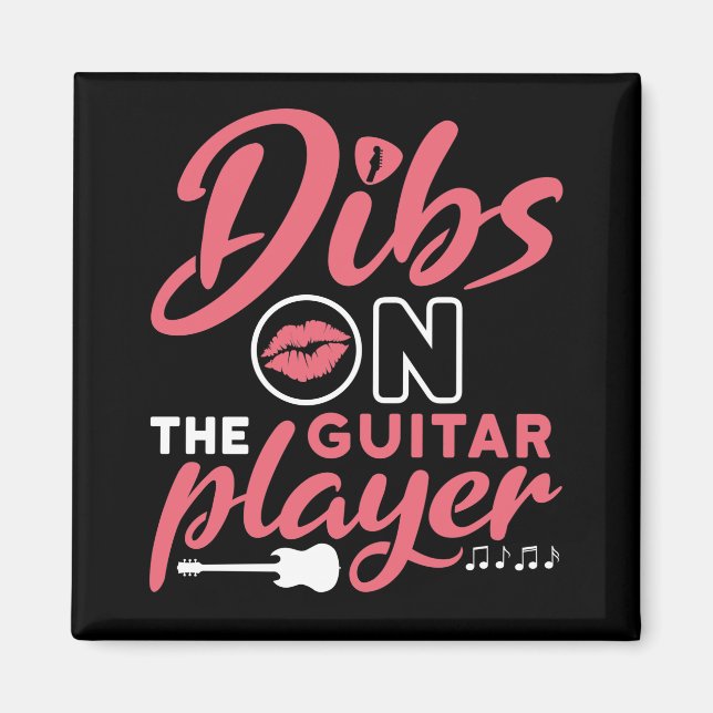 Imã Dibs no guitarrista (Frente)