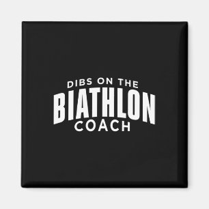 Imã Dibs No Treinador De Biatlo Engraçado Biathlon Coa