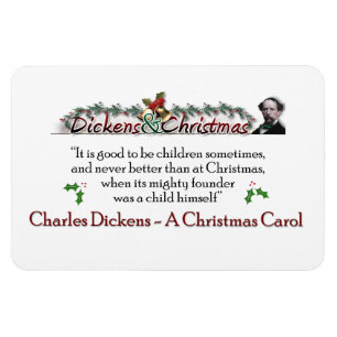 Ímã Dickens A Christmas Carol Quote Magnet