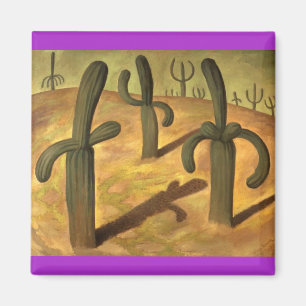 Imã Diego Rivera, Cactus Painting