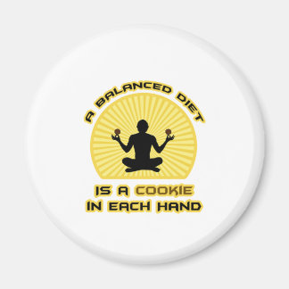 Imã Dieta Equilibrada: Cookie em Cada Mão