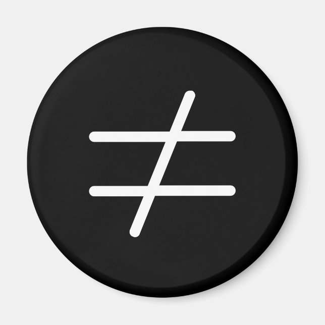 Imã Diferente Símbolo dos Direitos da Mulher Protesto (Frente)