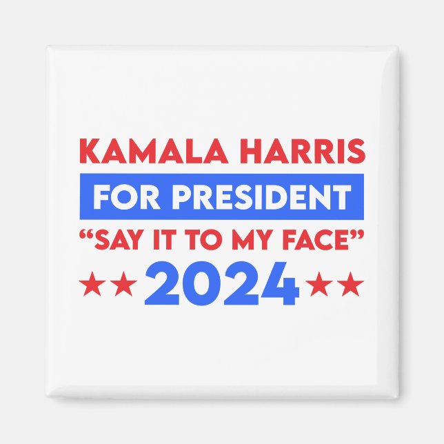 Imã Diga Isso Ao Meu Face Kamala Harris Para O Preside (Frente)