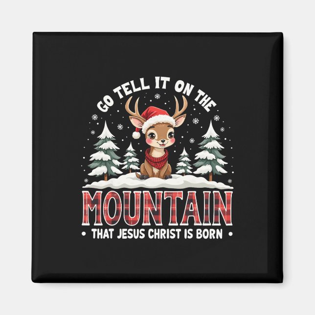 Imã Diga Na Montanha Que Jesus Cristo É Bo (Frente)