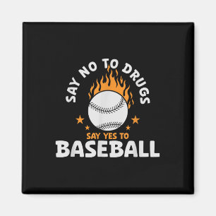 Imã Diga Não A Drogas Dizer Sim A Baseball Inspiron