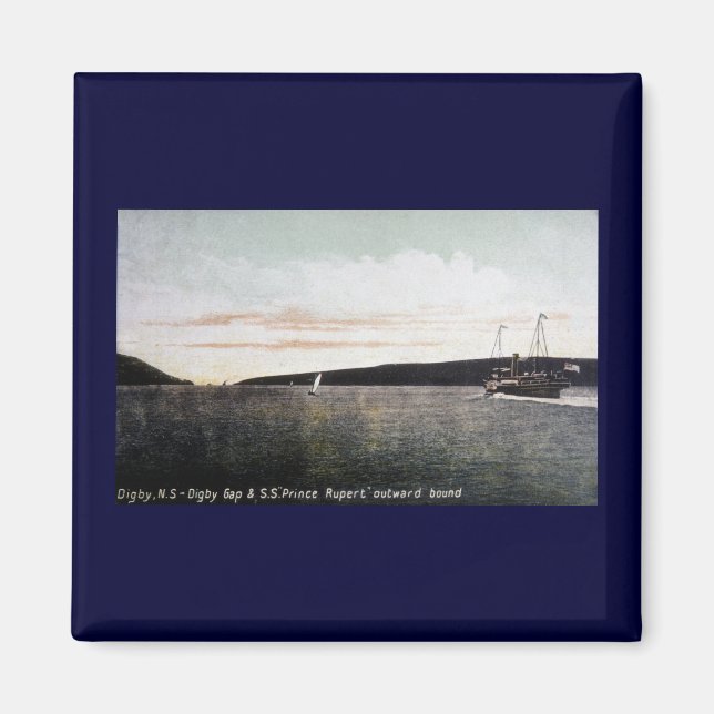 Imã Digby Nova Escócia, Digby Gap - S.S. Prince Rupert (Frente)