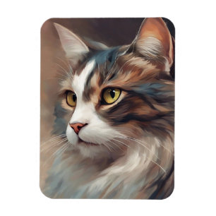 Ímã Digital art Cat 718